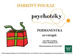 Darkovy poukaz permanentka 2014
